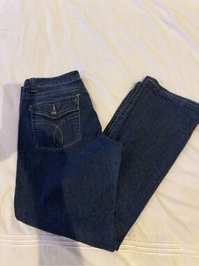 Calvin Klein Jeans Straight Leg/Bootcut Dark Blue Denim